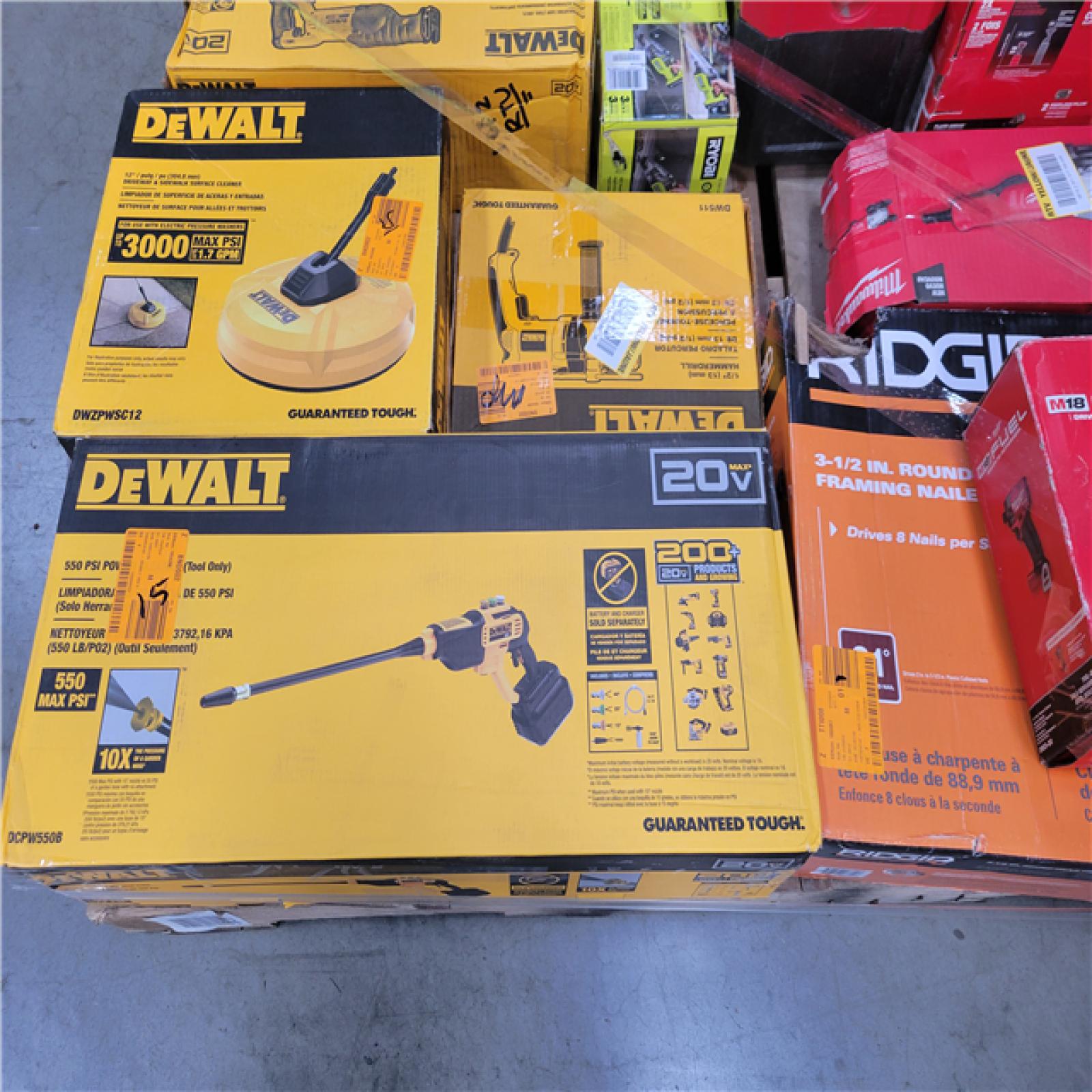 CALIFORNIA AS-IS TOOL PALLET