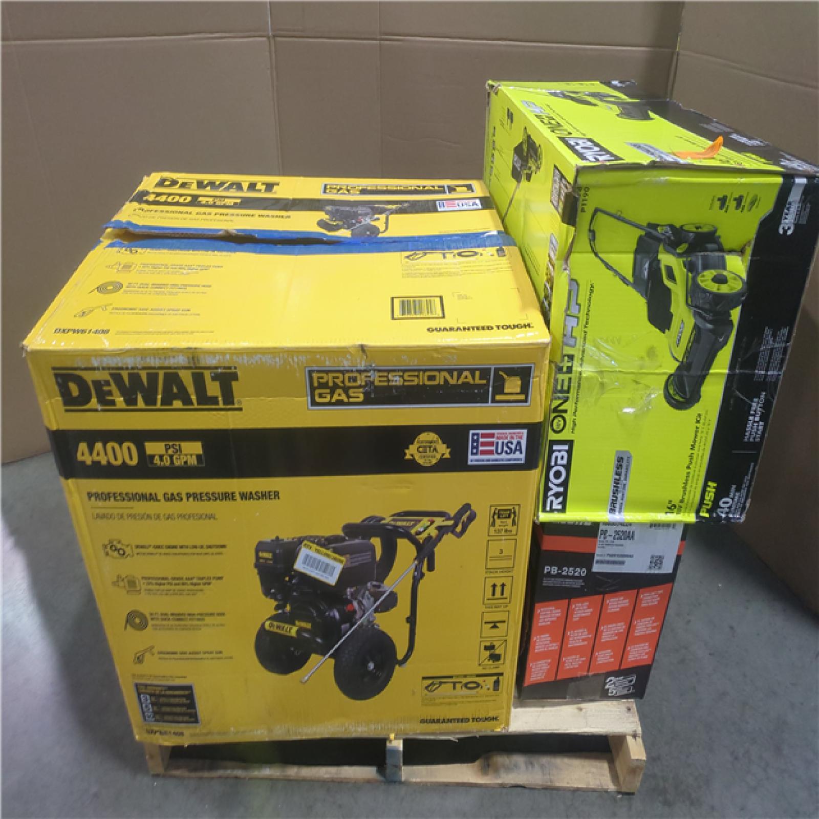 CALIFORNIA AS-IS OUTDOOR POWER EQUIPMENT