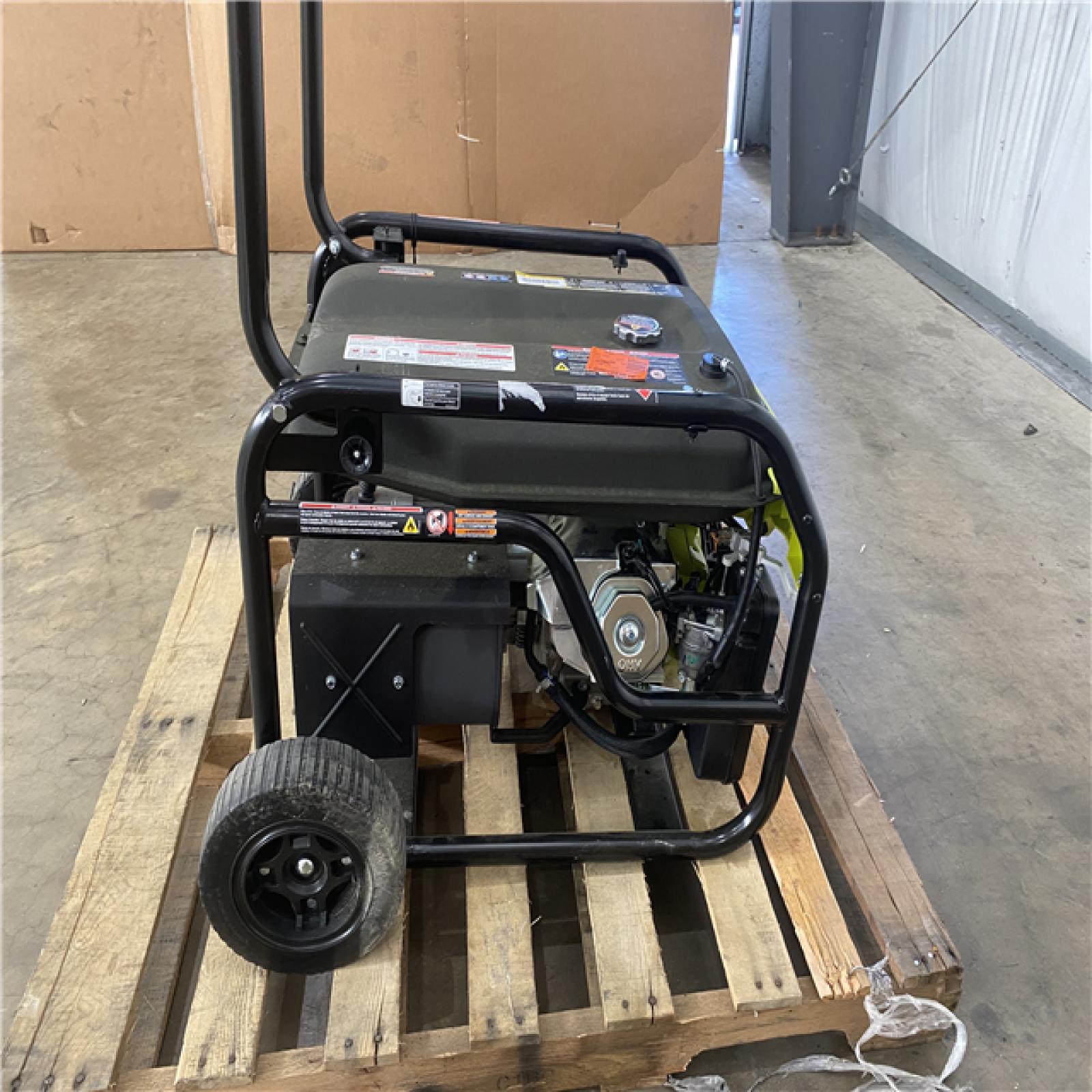 Houston Location AS-IS 6800 Watt Ryobi Generator