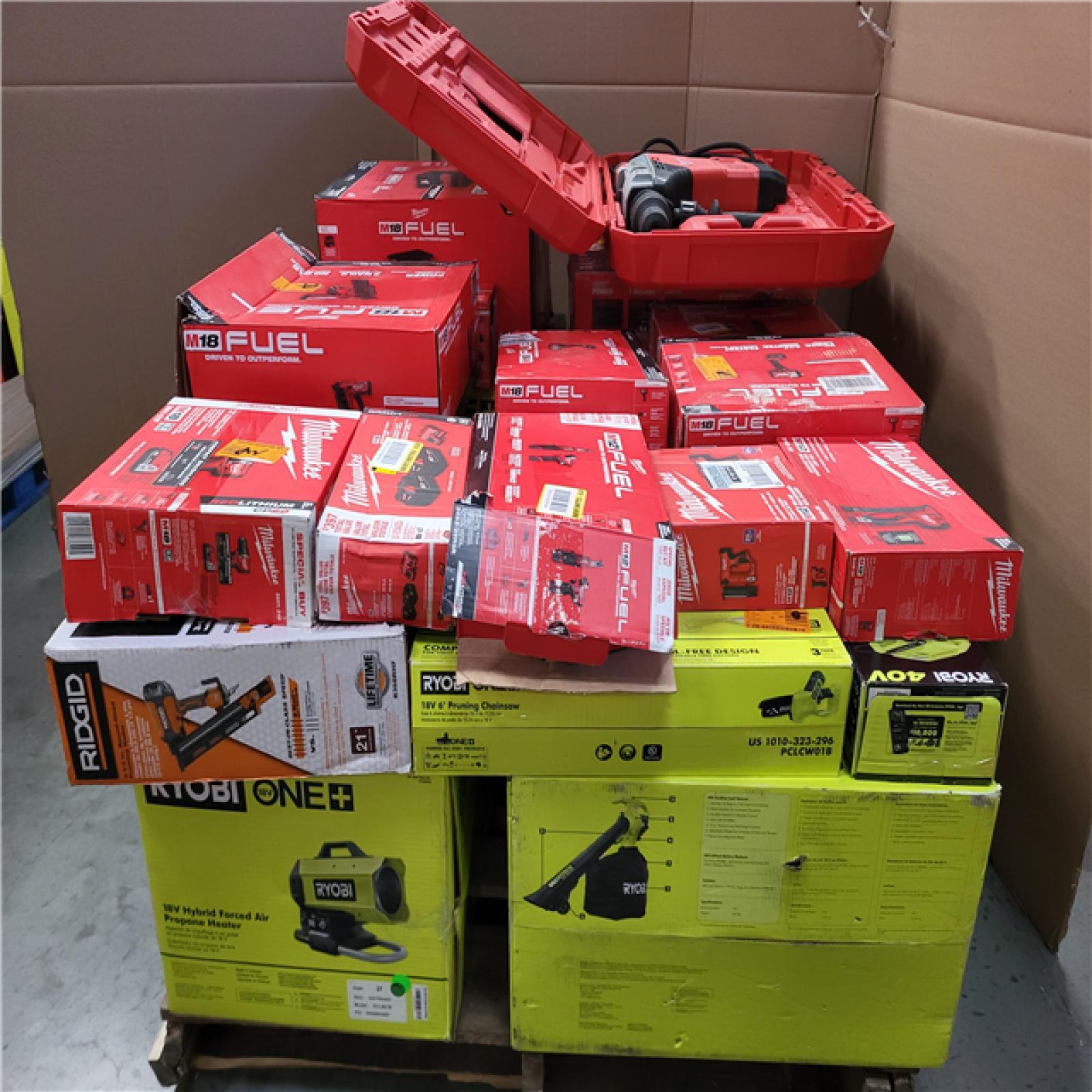 CALIFORNIA AS-IS TOOL PALLET