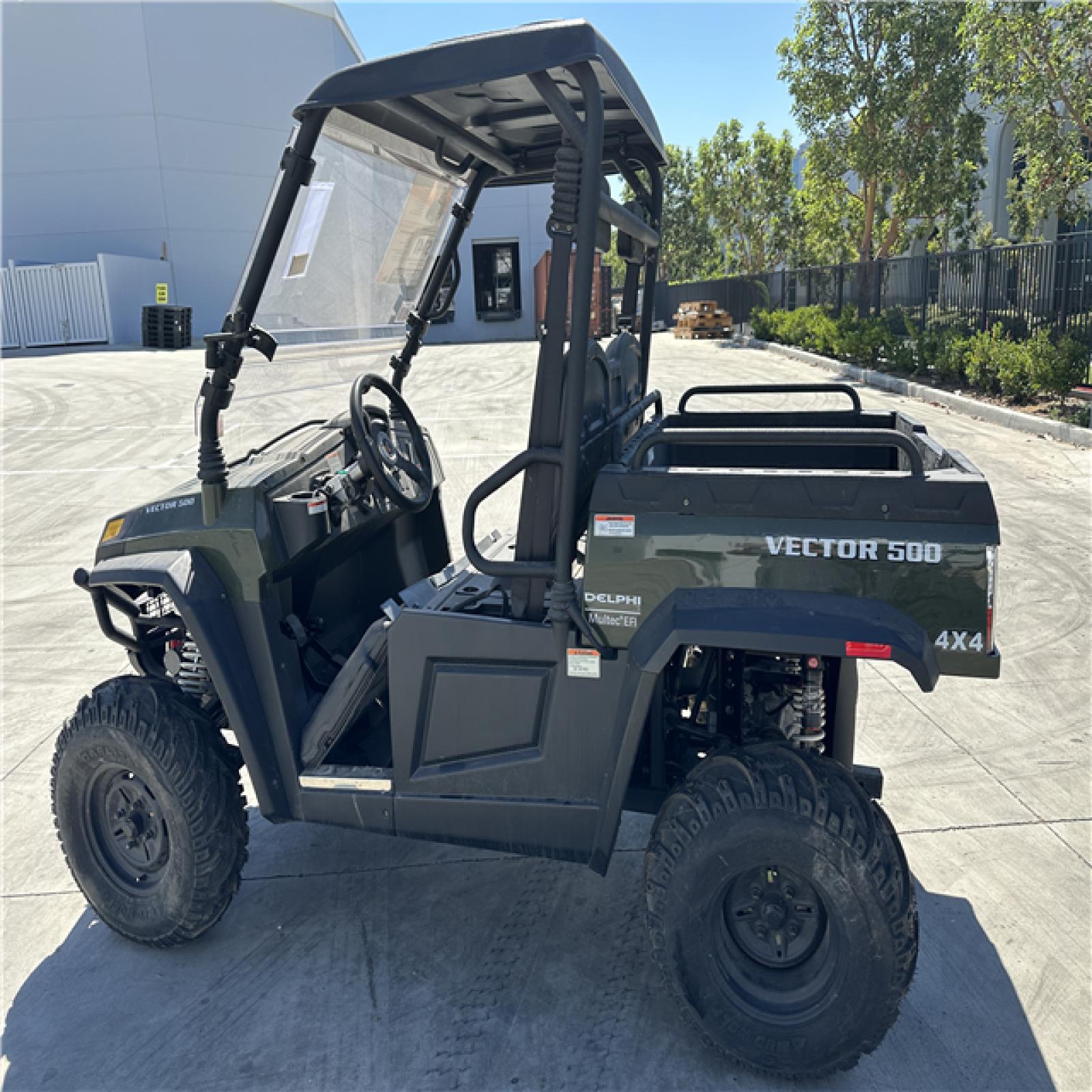 California AS-IS Vector 500  4WD UTV (No Key/Body Damage