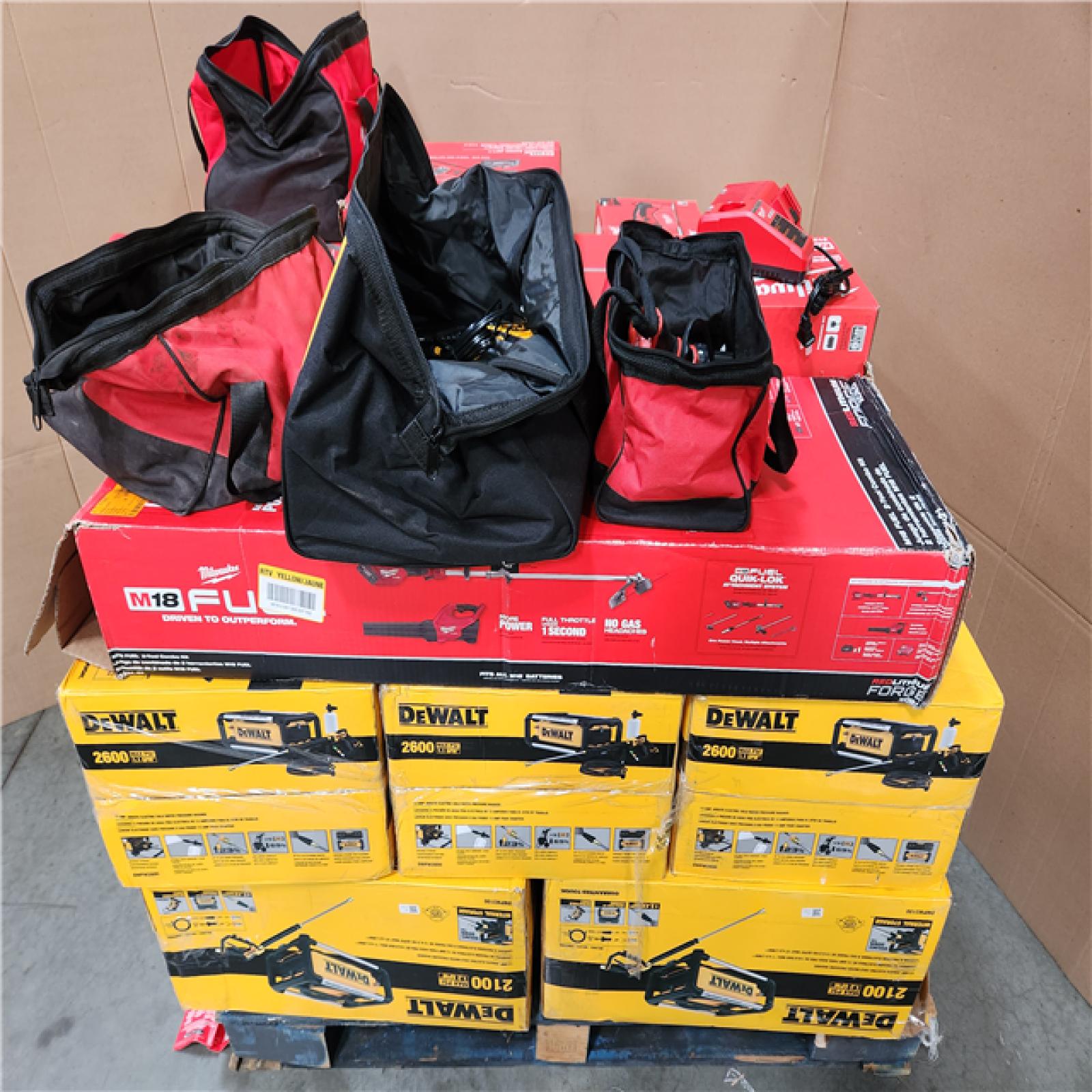 CALIFONIA  AS-IS TOOL PALLET