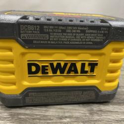 AS-IS DEWALT FLEXVOLT 20V/60V MAX Lithium-Ion 12.0Ah Battery