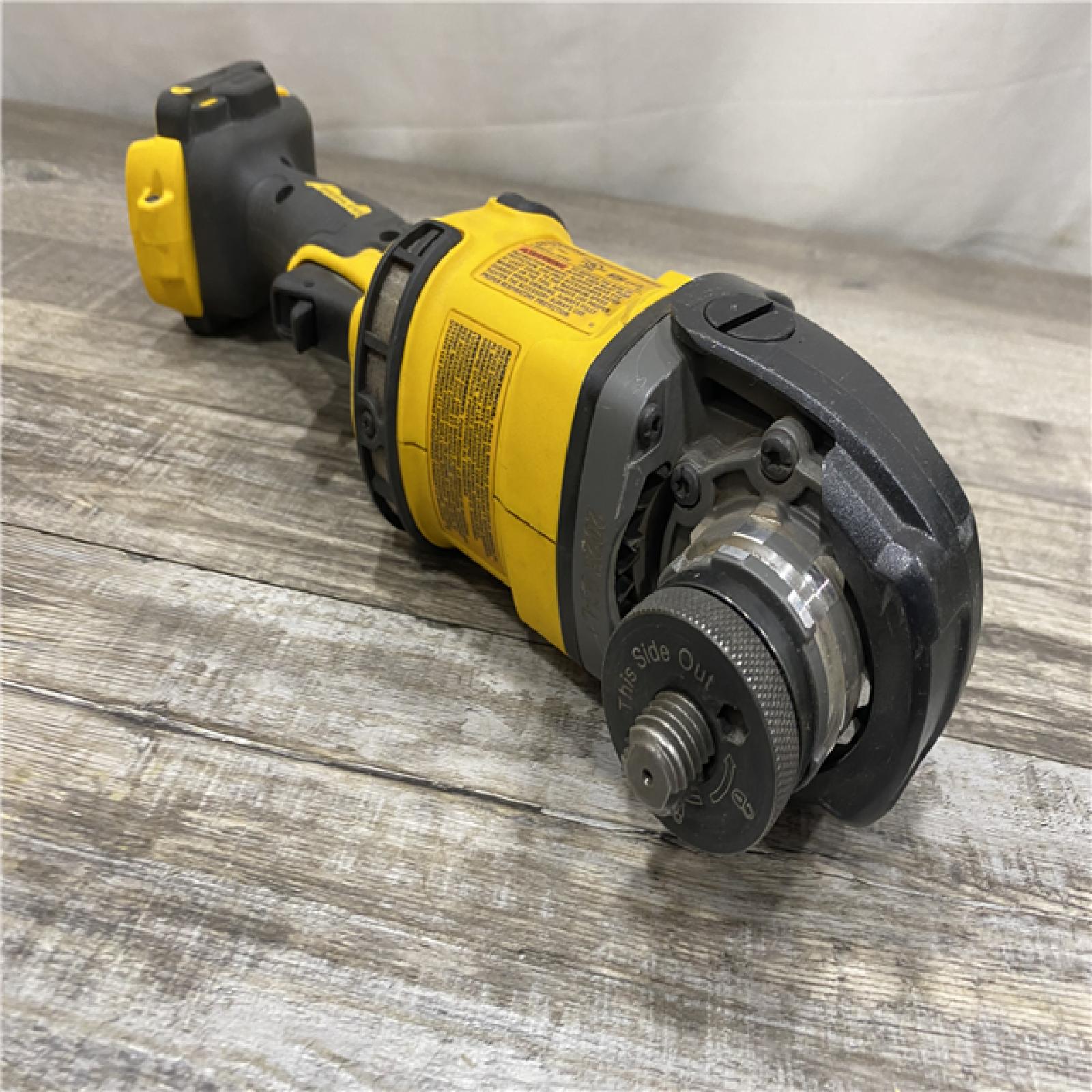 AS-IS DEWALT FLEXVOLT 60V Cordless 7 in. Angle Grinder (Tool-Only)