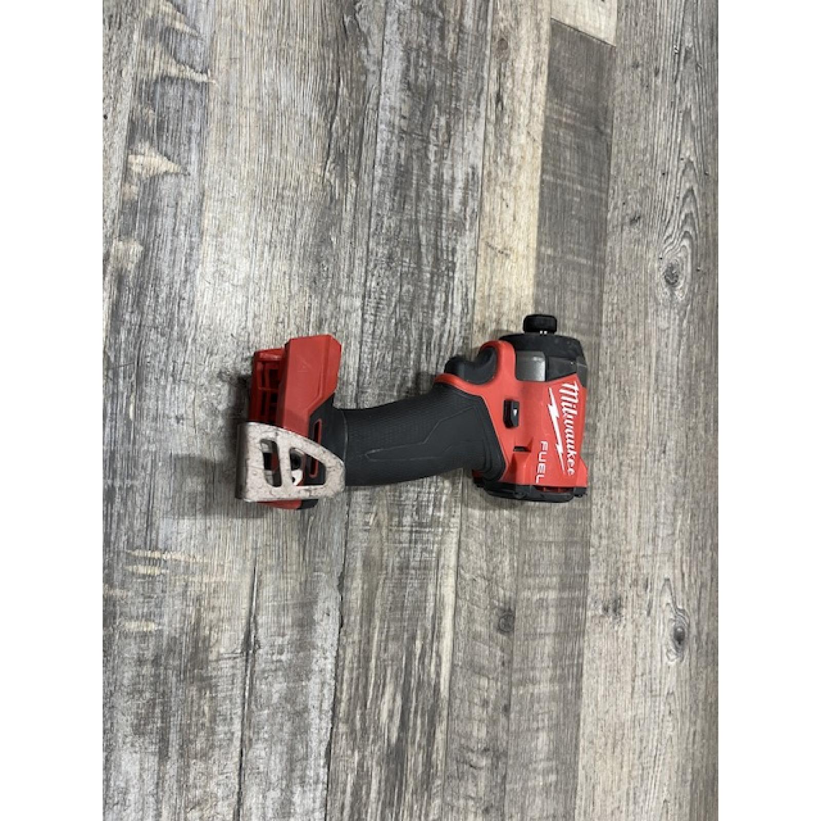 AS-IS Milwaukee FUEL 18V Lithium-Ion Brushless Cordless 1/4 in. Hex Impact Driver (Tool-Only)