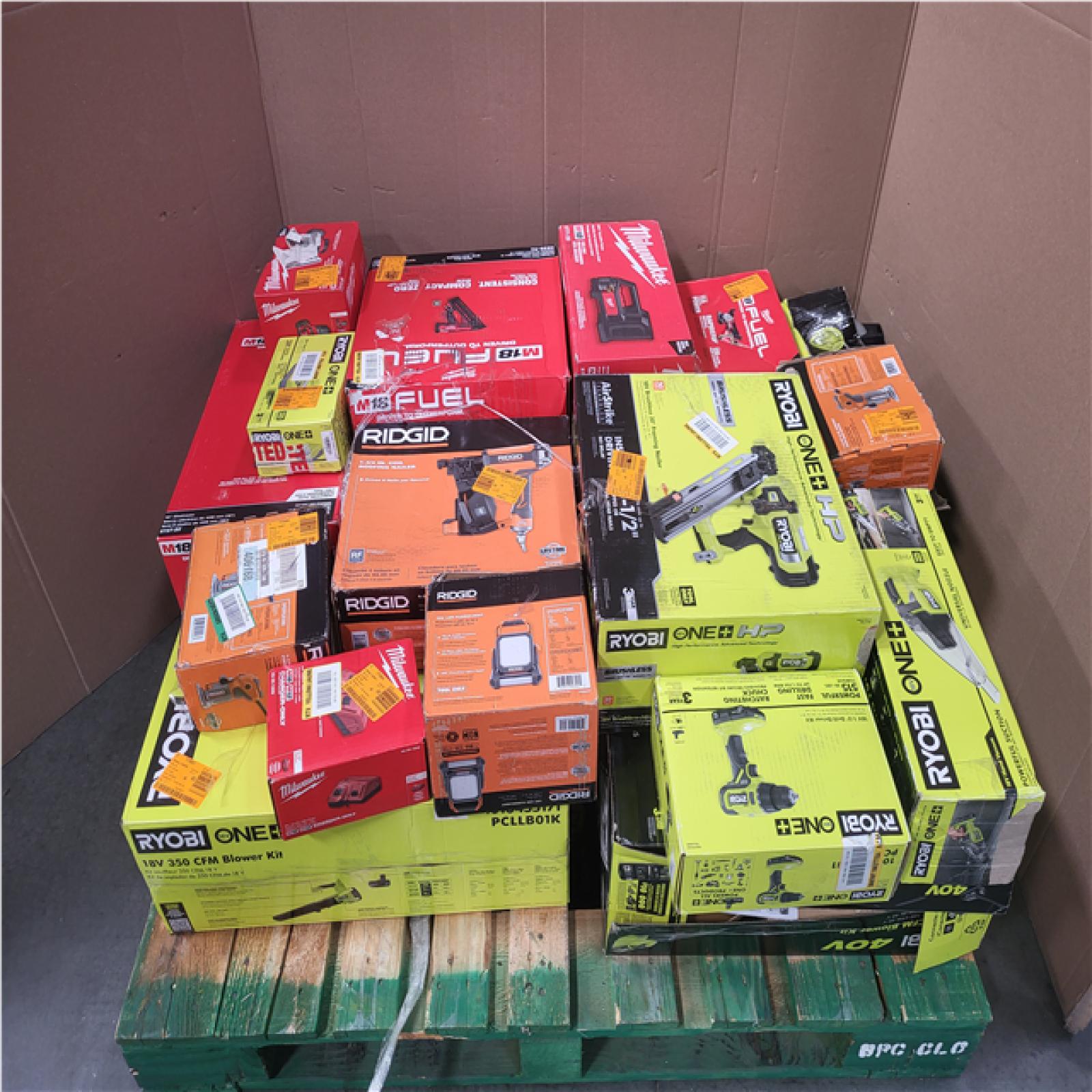 CALIFORNIA AS-IS TOOL PALLET