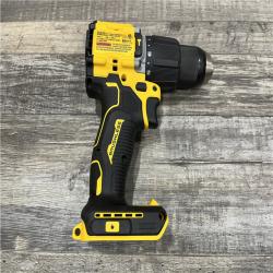 AS-IS DEWALT ATOMIC 20V Lithium-Ion Cordless 1/2 in. Hammer Drill Kit