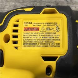 AS-IS DEWALT ATOMIC 20V MAX Cordless Brushless Oscillating Multi Tool Kit