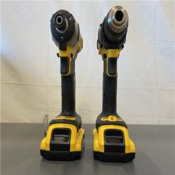 Like New! - Dewalt DCK225D2 20V MAX ATOMIC Brushless Compact Lithium-Ion 1/2 in. Cordless Drill Driver and 1/4 in. Impact Driver Combo Kit