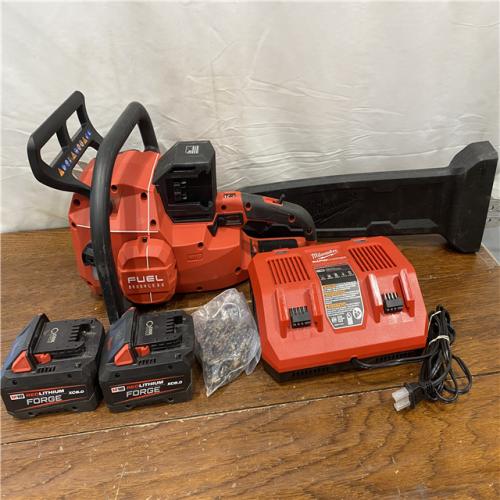 AS-IS Milwaukee M18 FUEL Cordless 20 in. Chainsaw Kit