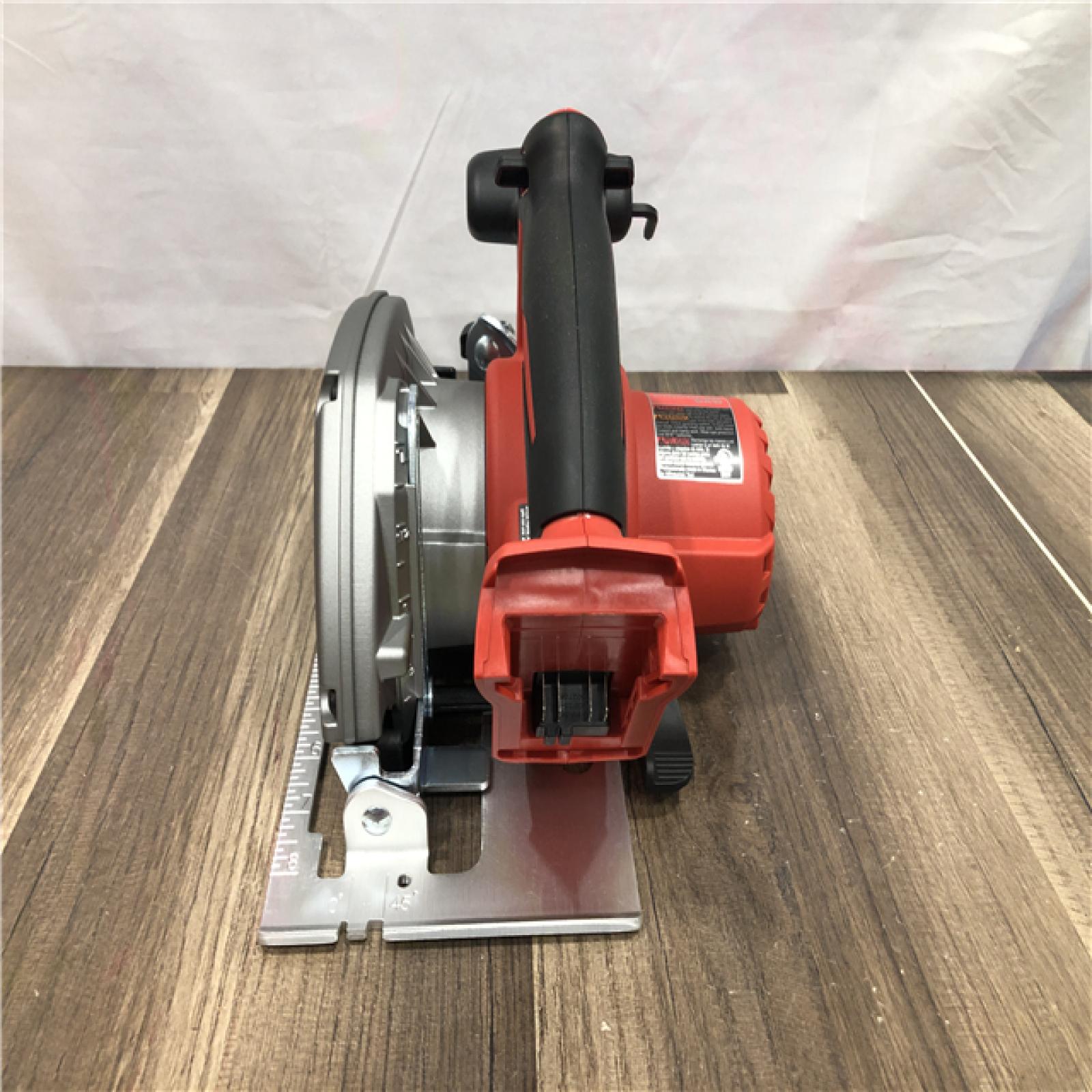 AS-IS Milwaukee 18V Lithium-Ion Cordless 6-1/2 in. Circular Saw (Tool-Only)