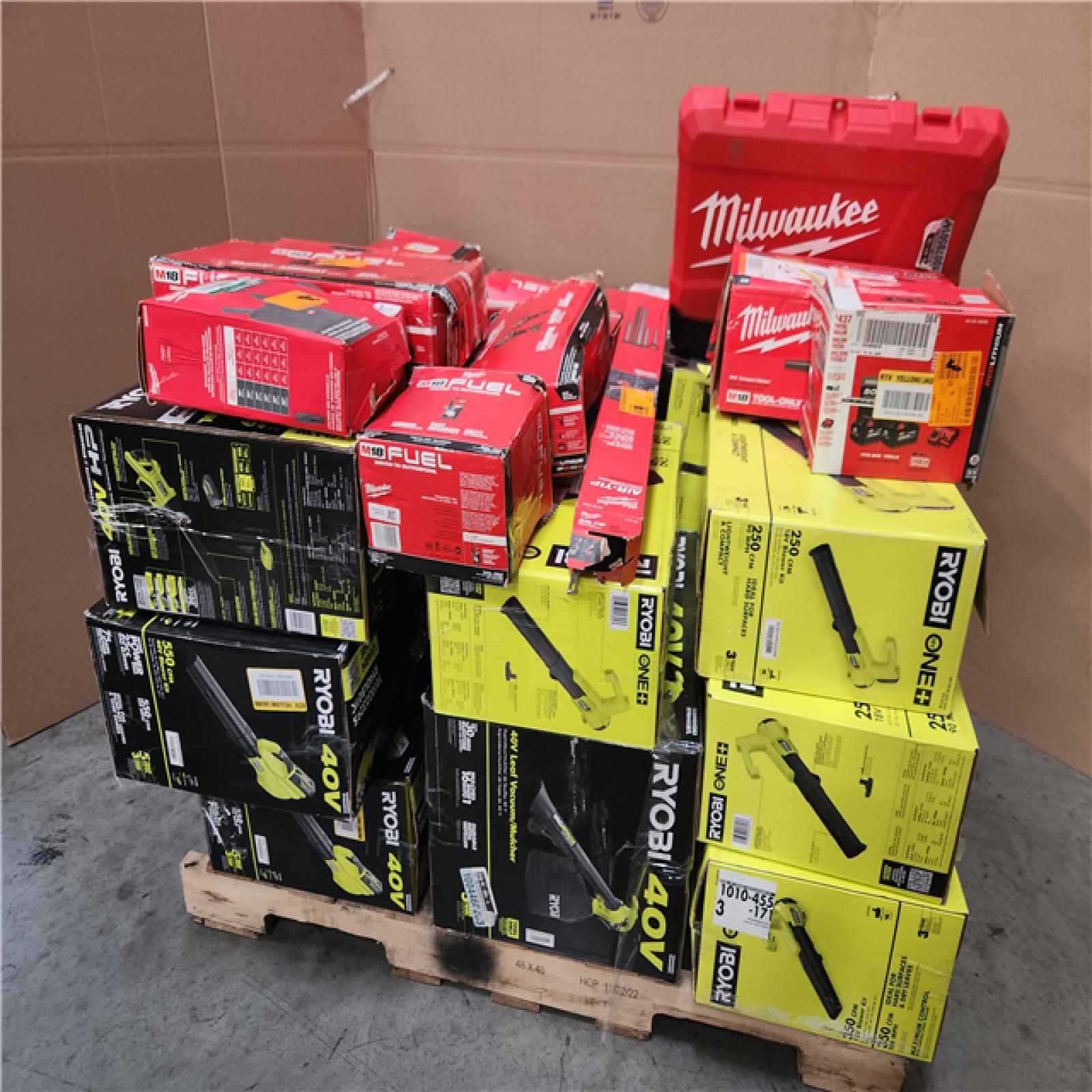 CALIFORNIA AS-IS TOOL PALLET