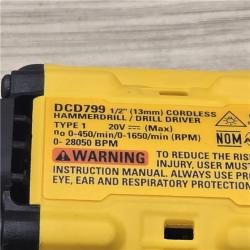 AS-IS DeWalt 20V MAX Atomic Cordless Compact 1/2 in Hammer Drill (Tool Only)