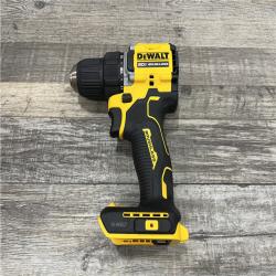 AS-IS DEWALT Atomic 20V Lithium-Ion Cordless Compact 1/2 in. Drill/Driver Kit