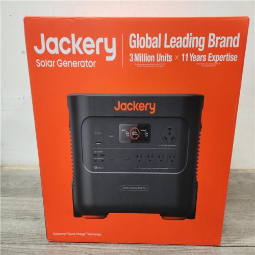 Phoenix Location NEW Jackery Solar Generator Explorer 2000 Plus 2042.8Wh/ 3000W Model No. Je-2000C