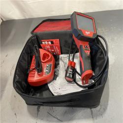 AS-IS - MILWAUKEE M12 12V Lithium-Ion Cordless M-SPECTOR 360-Degree 4 ft. Inspection Camera Kit