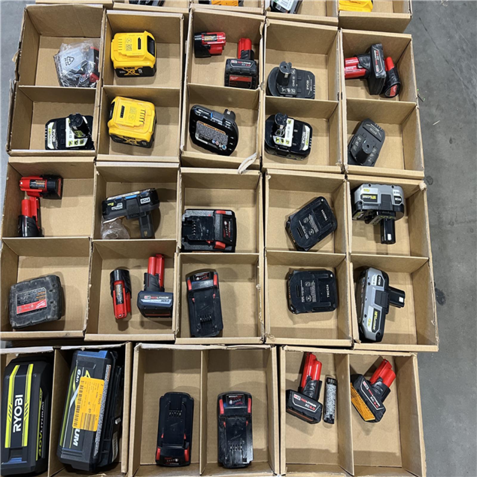 DALLAS LOCATION-  AS-IS BATTERY PALLET