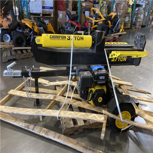 DALLAS LOCATION - Champion Power Equipment 37 Ton 338cc Gas Powered Log Splitter