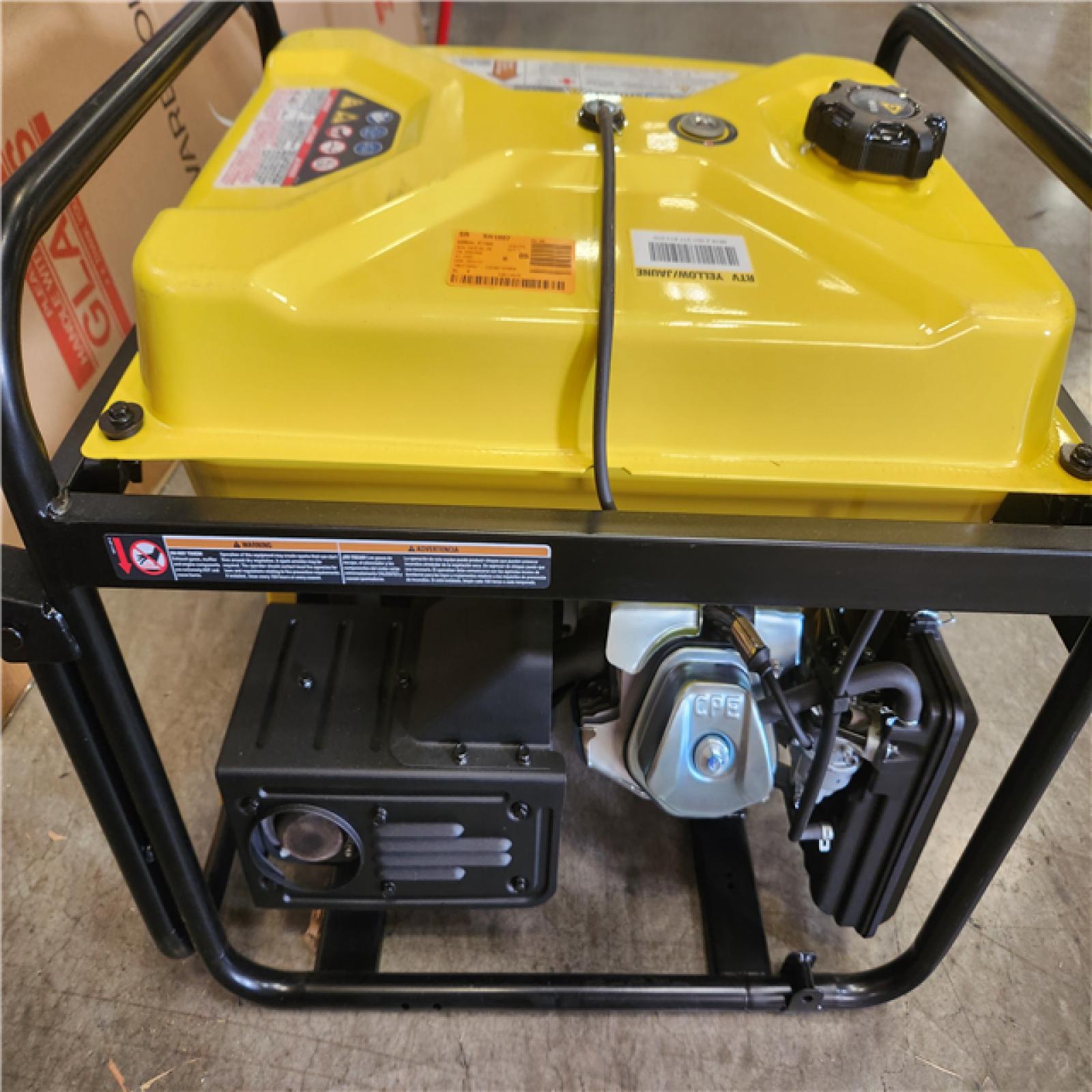 Phoenix NEW Champion Power Equipment 7850/6250-Watt Recoil Start Gasoline and Propane Powered Dual Fuel Portable Generator with CO Shield (No Wheels)