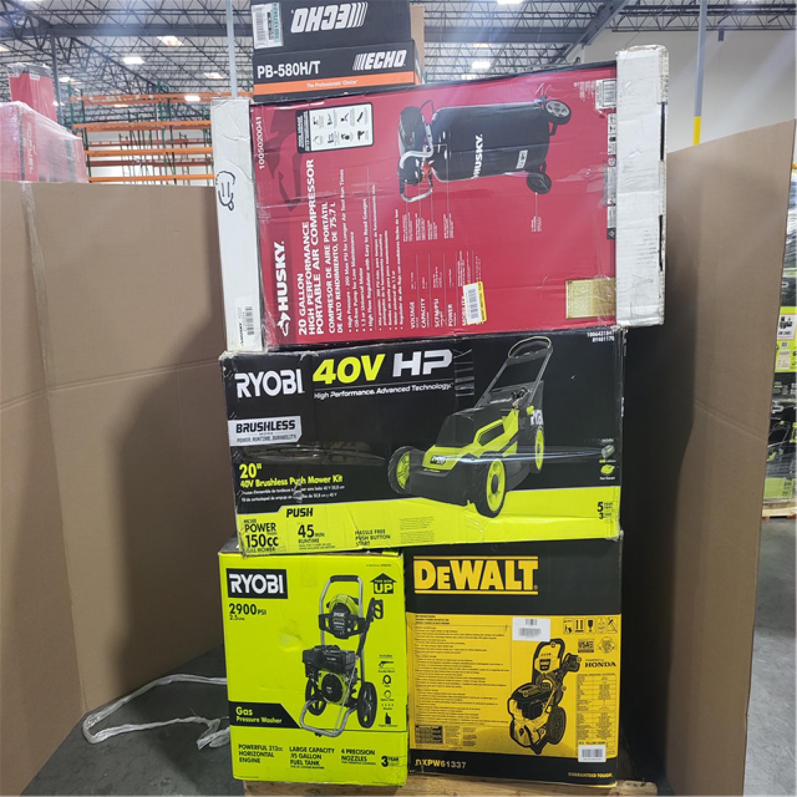 CALIFORNIA AS-IS OUTDOOR POWER EQUIPMENT