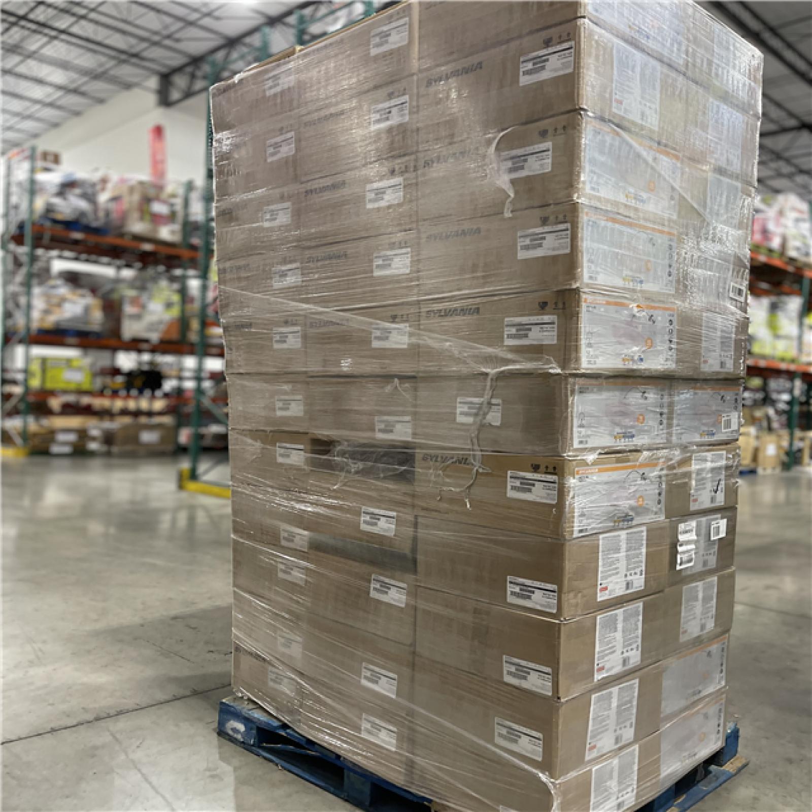 DALL AS LOCATION - LEDVANCE Integrated LED 6 in. Retro Fit Selectable Color 675 Lumen Dimmable Recessed Light White  Wet Rated (12-Pack) PALLET- (66 CASES)