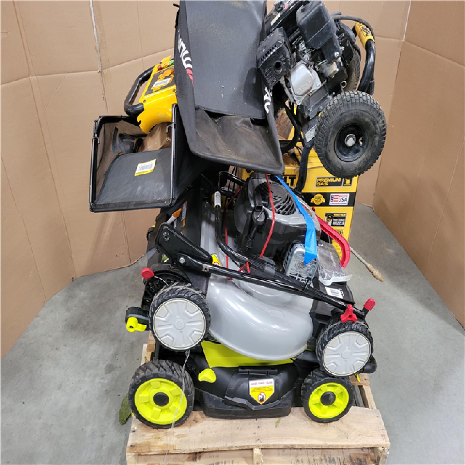 CALIFORNIA AS-IS OUTDOOR POWER EQUIPMENT