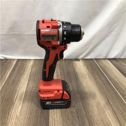 AS-IS Milwaukee 18V Lithium-Ion Brushless Cordless 1/2 in. Compact Drill/Driver Kit