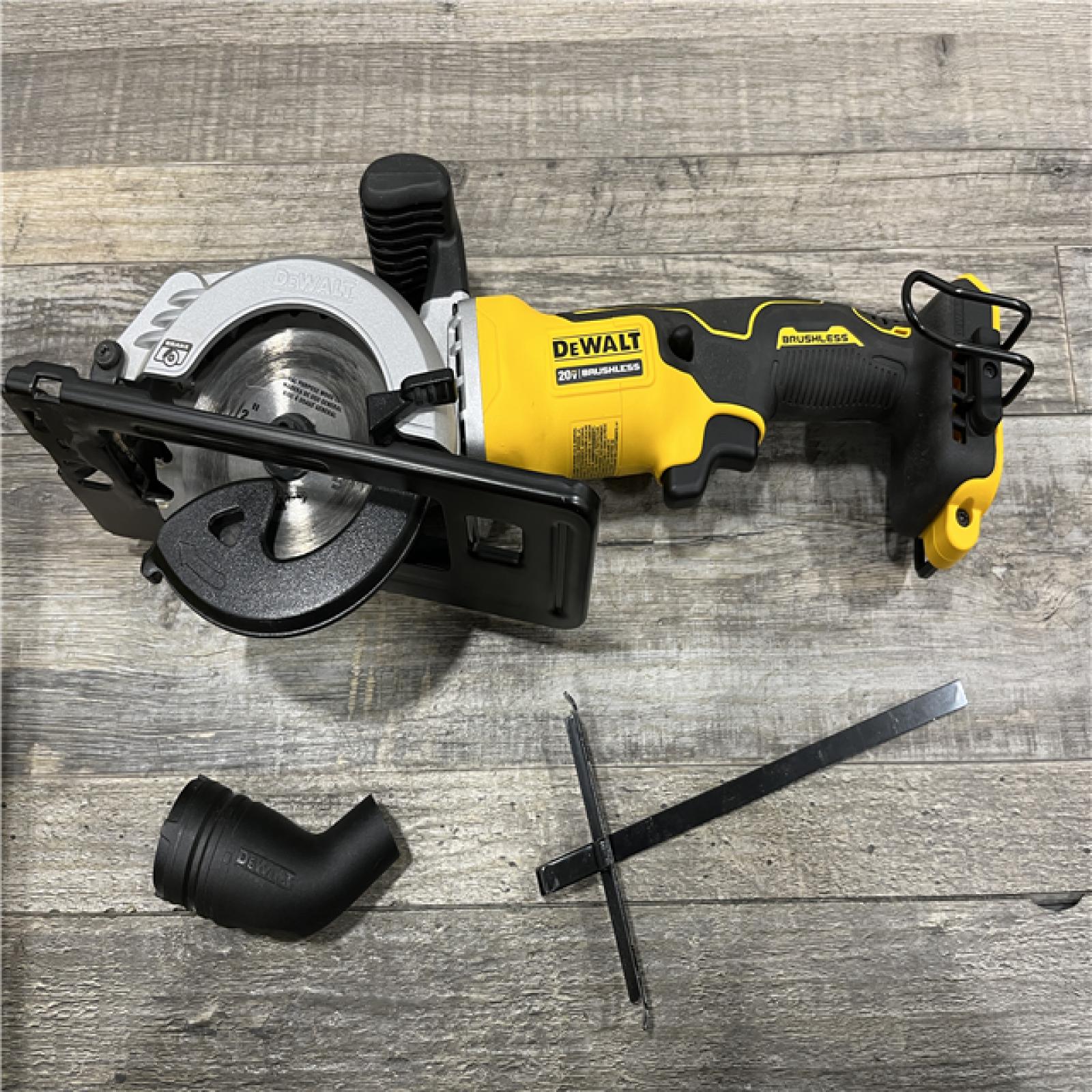 AS-IS DEWALT ATOMIC 20V MAX Cordless Brushless 4-1/2 in. Circular Saw (Tool Only)