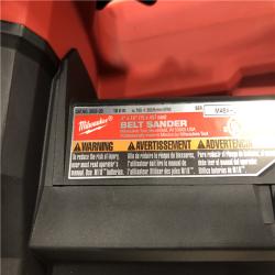 AS-IS Milwaukee M18 FUEL 18-Volt Lithium-Ion Cordless Belt Sander (Tool-Only)