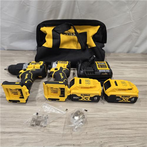 AS-IS DEWALT 20V MAX XR Hammer Drill/ Impact Driver Kit