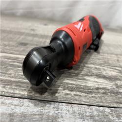 AS-IS Milwaukee 12V Lithium-Ion Cordless 3/8 in. Ratchet (Tool-Only)