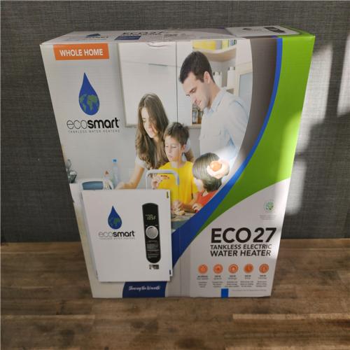HOUSTON LOCATION - AS-IS (NEW) ECOSMART ECO27 TANKLESS ELECTRIC WATER HEATER
