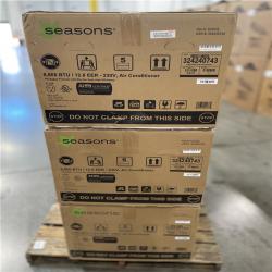 DALLAS LOCATION- Seasons 8800 BTU 12.8 EER 230V Air Conditioner PALLET (3 UNITS)