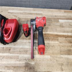 HOUSTON LOCATION - AS - IS Milwaukee  FUEL 12V Lithium-Ion Brushless Cordless 1/2 in. x 18 in. Bandfile COMBO KIT