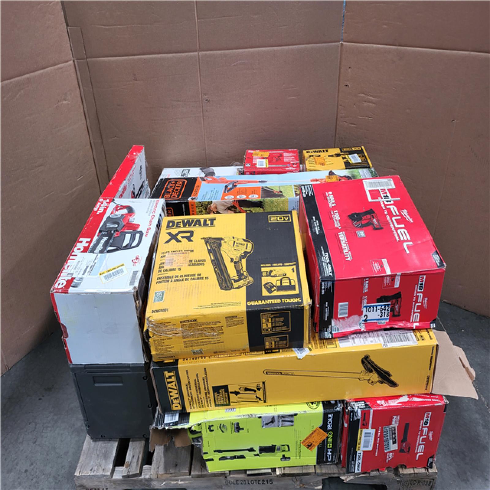 CALIFORNIA AS-IS TOOL PALLET