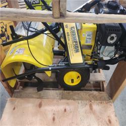 Phoenix AS-IS Champion Power Equipment Champion 19-Inch Counter Rotating Rear Tine Tiller with Self-Propelled Agricultural Tires