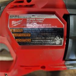 HOUSTON LOCATION - AS-IS Milwaukee M18 18V Fuel 1/2 Right Angle Drill Super Hawg Cordless Lithium-Ion 2809-20 (TOOL ONLY)