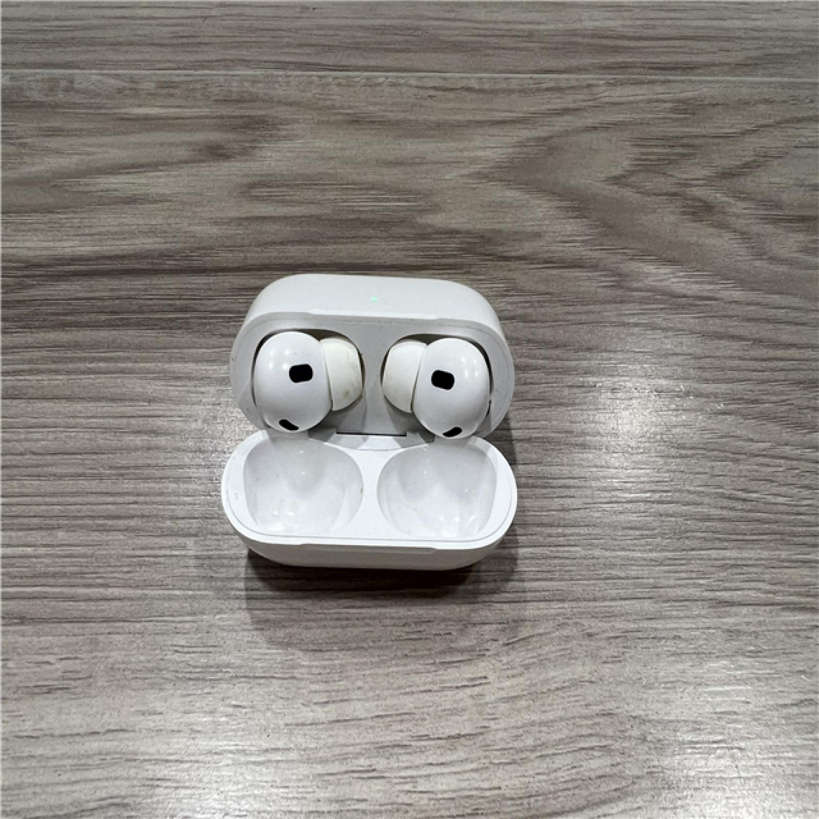 AS-IS Apple AirPods Pro (2nd Generation) with the USB-C MagSafe Charging Case