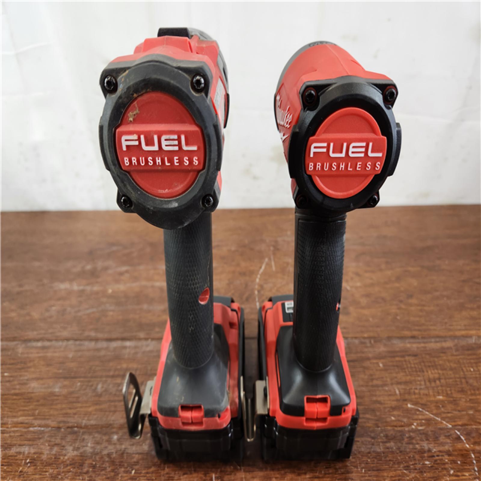 AS-IS Milwaukee M18 FUEL 18V Lithium-Ion Brushless Cordless (2-Tool) Combo Kit
