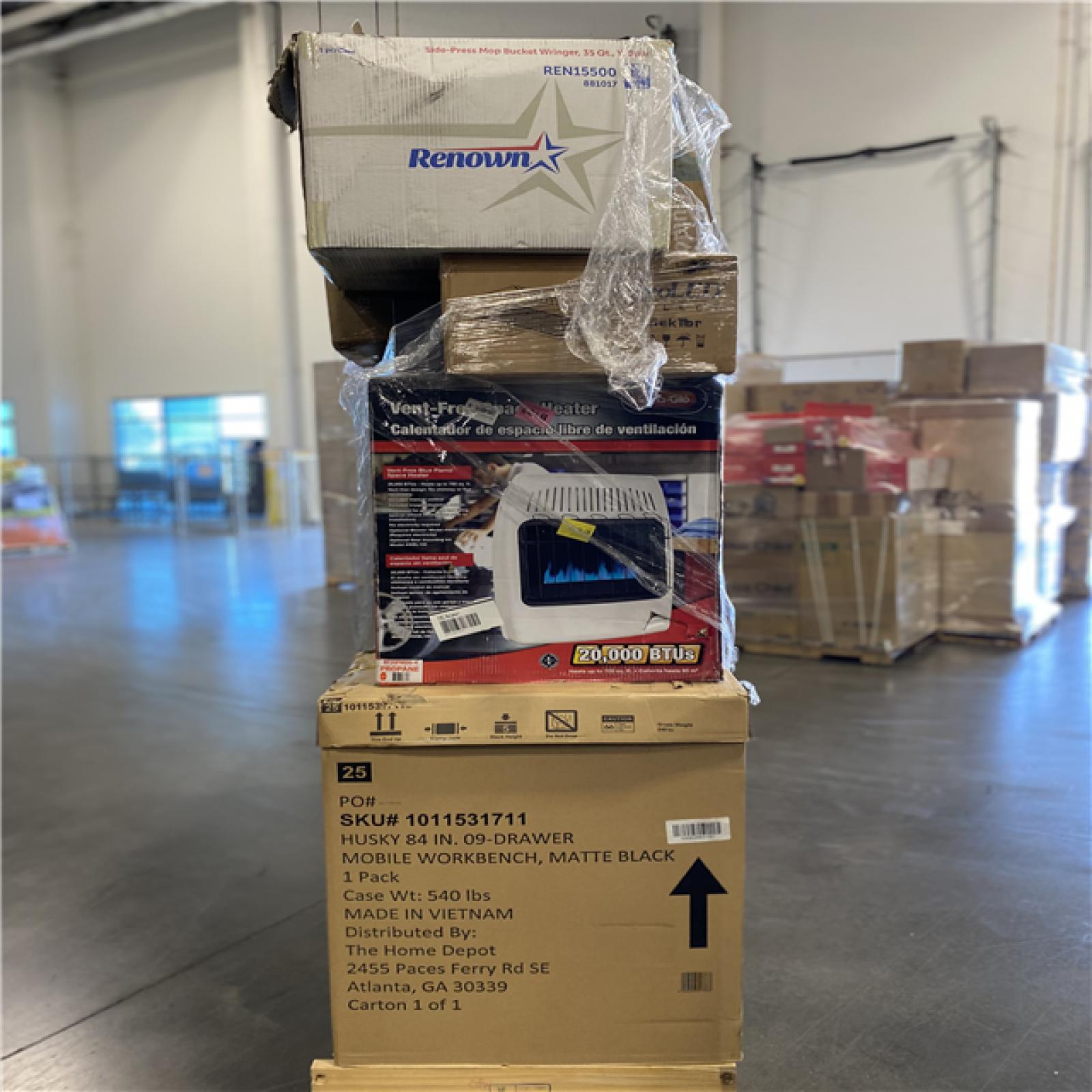 DALLAS LOCATION- AS-IS HOME IMPROVEMENT PALLET