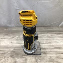 AS-IS DEWALT 20V MAX XR Cordless Fixed Base Compact Router (Tool Only)