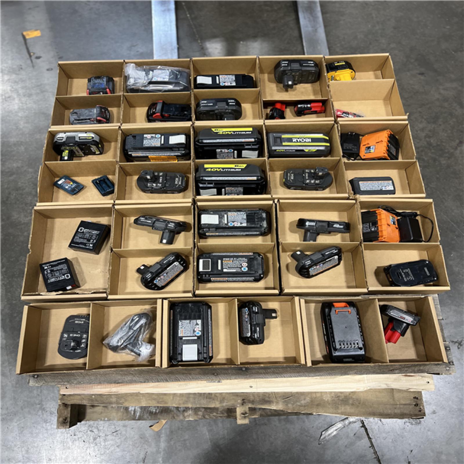 Dallas Location - As-Is Battery Pallet