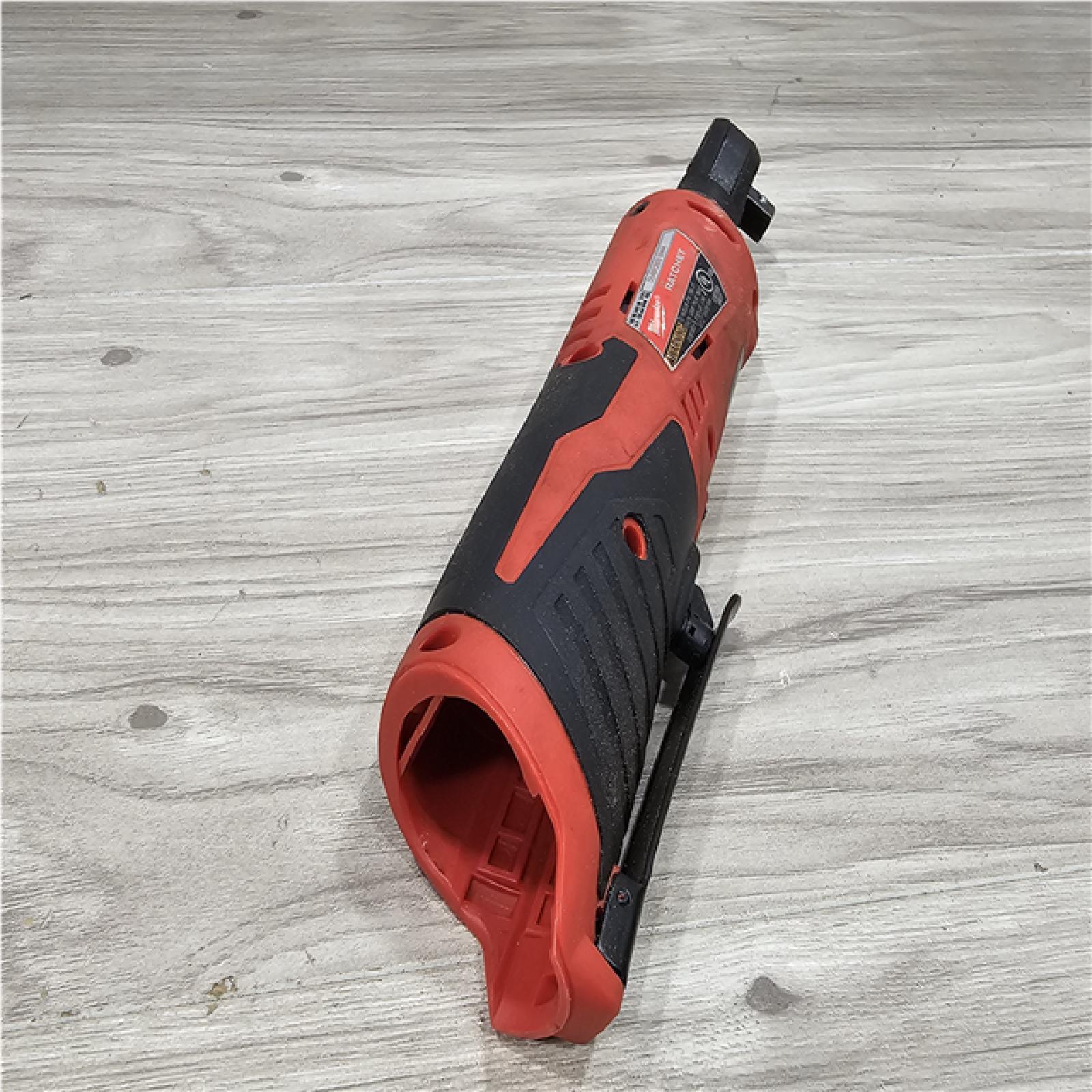 AS-IS Milwaukee 12V Lithium-Ion Cordless 3/8 in. Ratchet (Tool-Only)