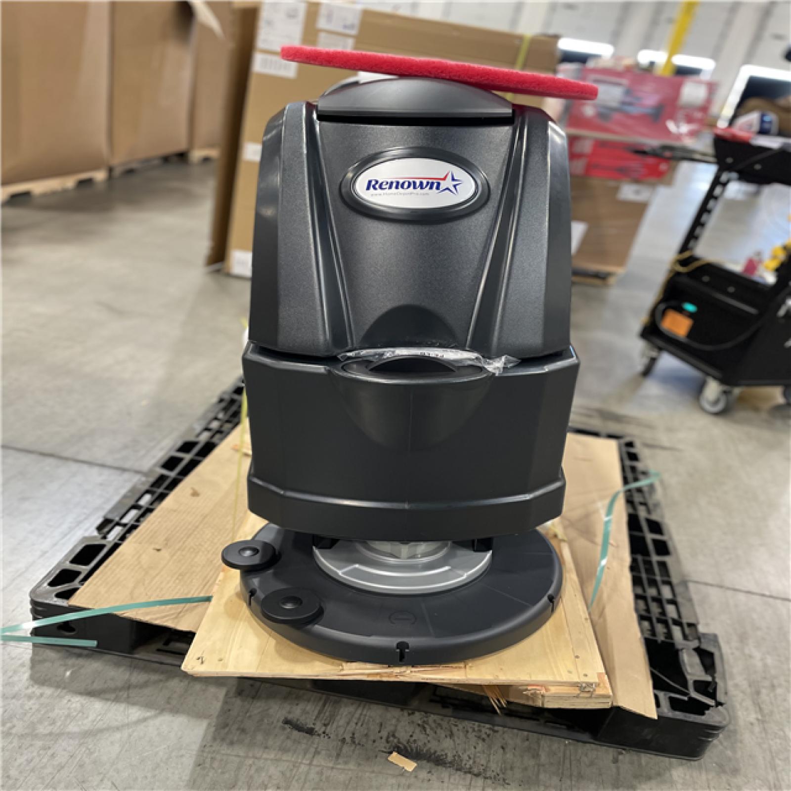 DALLAS LOCATION- RENOWN 20 WALK-BEHIND SCRUBBER w/130Ah Batts