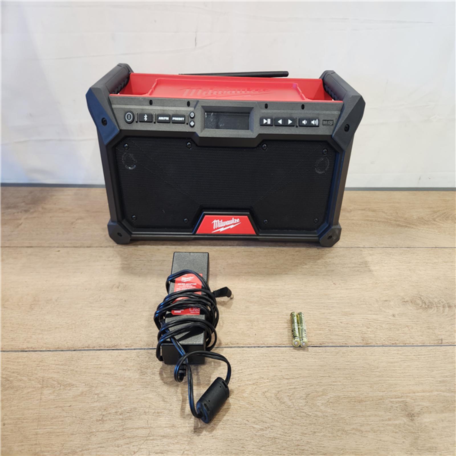 AS-IS- Milwaukee M18 18V Bluetooth Jobsite Radio