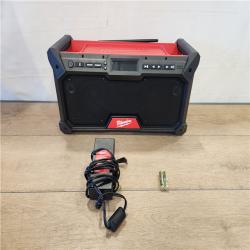 AS-IS- Milwaukee M18 18V Bluetooth Jobsite Radio