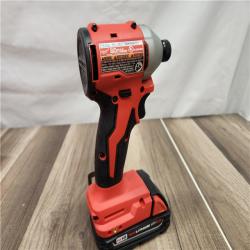 AS-IS Milwaukee M18 Compact Brushless 1/4  Hex Impact Driver Kit