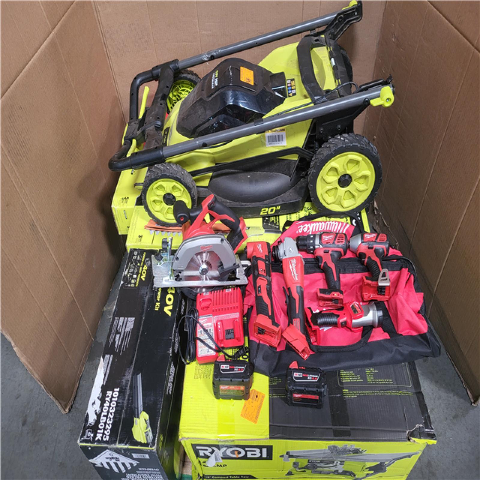 CALIFORNIA AS-IS TOOL PALLET