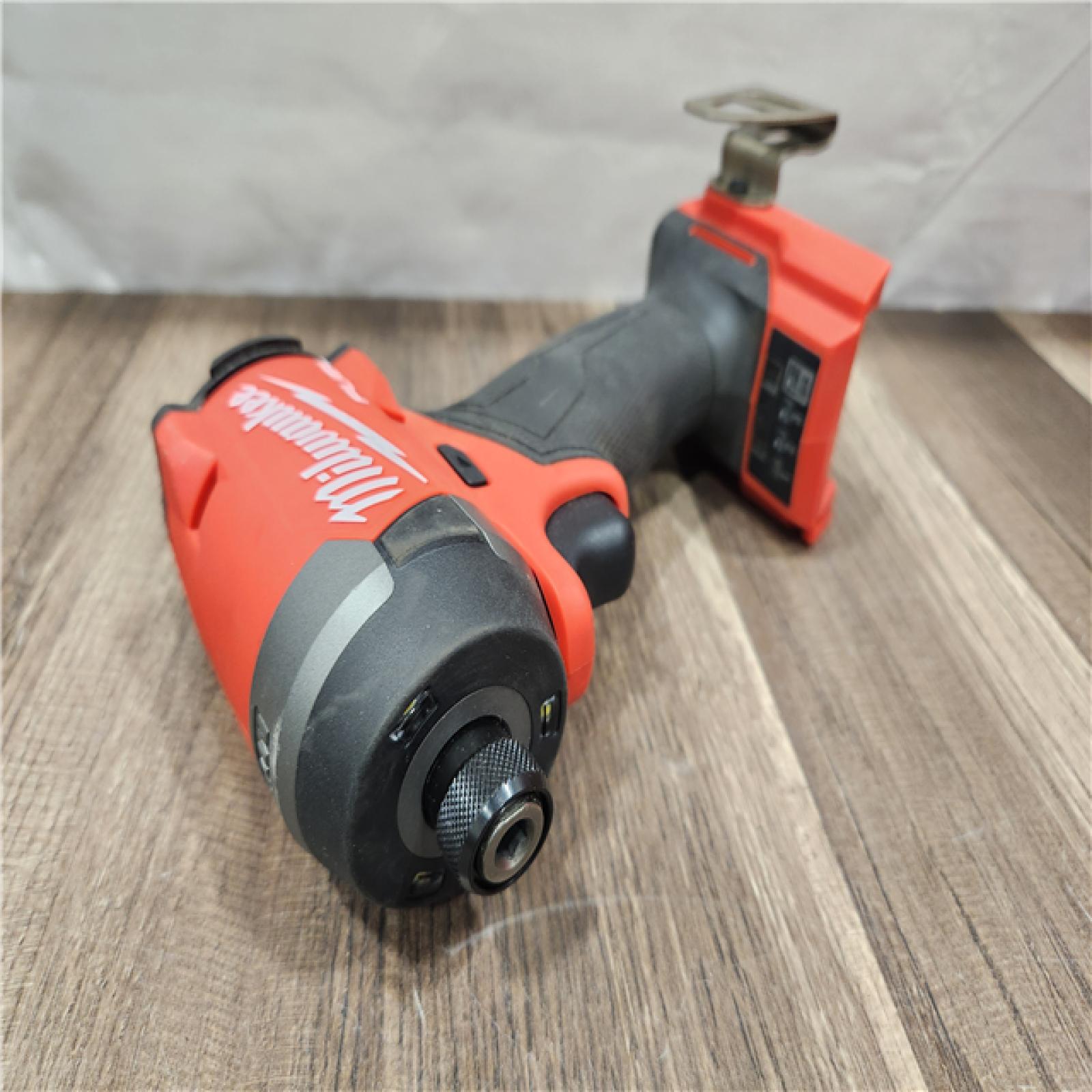 AS-IS- Milwaukee 18V Lithium-Ion Brushless Cordless 1/4 Hex Impact Driver (Tool-Only)