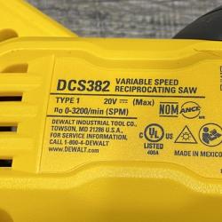 AS-IS DEWALT 20V MAX Cordless Brushless Reciprocating Saw (Tool Only)